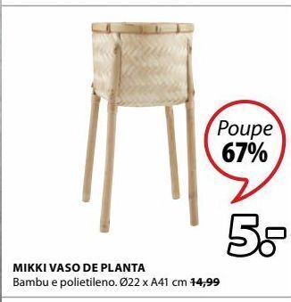 JYSK Vaso promoção