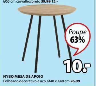 JYSK Mesa promoção