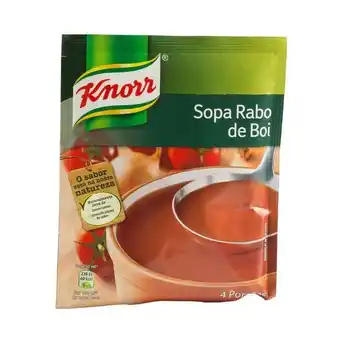 Pingo Doce Sopa de rabo de boi knorr promoção