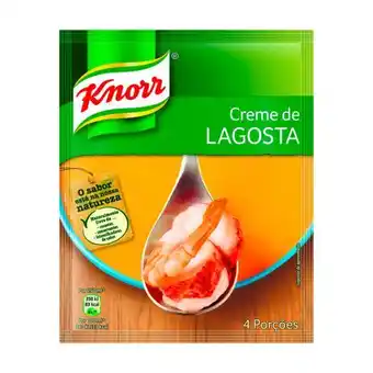Pingo Doce Creme de lagosta knorr promoção