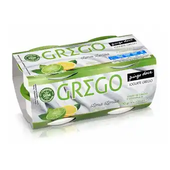 Pingo Doce Iogurte grego lima limão pingo doce - pack 4 promoção