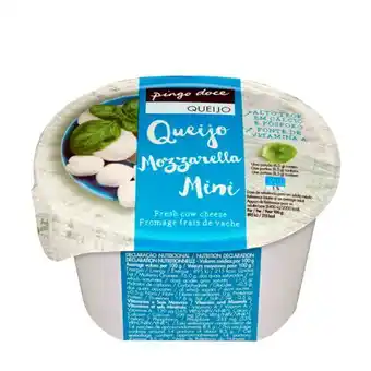 Pingo Doce Queijo mozzarella mini pingo doce promoção
