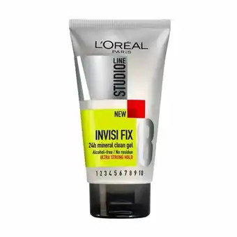 Pingo Doce Gel studio line invisi fix fixação muito forte l'oréal promoção