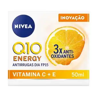 Pingo Doce Creme de dia q10 energy nivea promoção