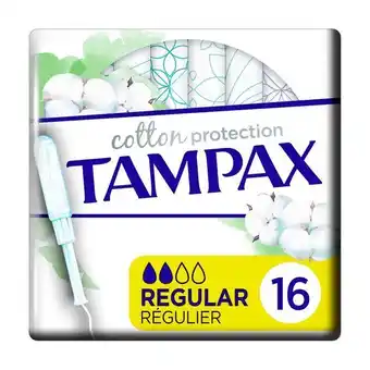 Pingo Doce Tampão com aplicador cotton regular tampax promoção