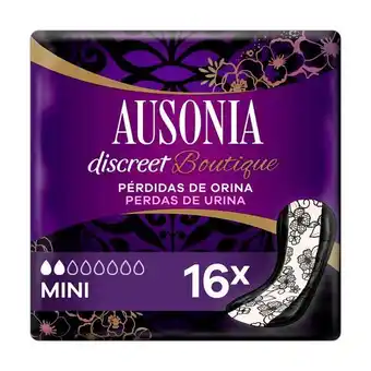 Pingo Doce Penso de incontinência discreet boutique mini ausonia - 16 un promoção