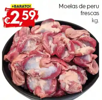 Bolama Moelas de Peru Frescas 1kg promoção