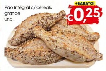 Pao Integral c/ cereals grande und.