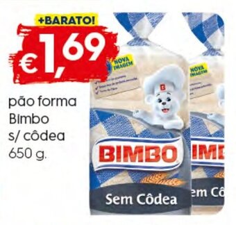 Bolama Pao forma Bimbo s/ codea 650g promoção