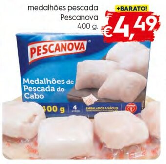 Medalhoes pescada pescanova 400g