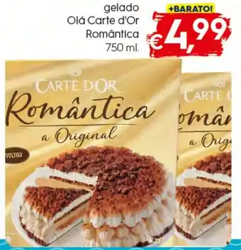Bolama Gelado Ola carte D'Or Romantica 750ml promoção