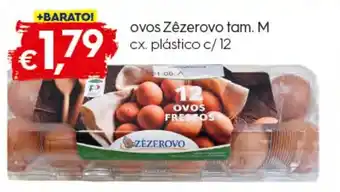 Bolama Ovos Zezerovo tam. M cx. plastico c/12 promoção