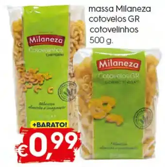 Bolama Massa Milaneza Cotovelos GR Cotovelinhos 500g promoção