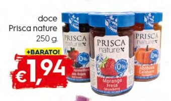 Doce Prisca nature 250g