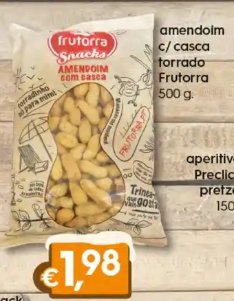 Amendoim c/ casca Torrado Frutorra 500g