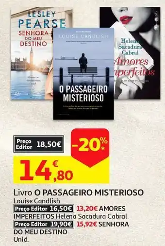 Auchan Livro amores imperfeitos promoção