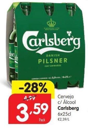 Minipreço Cerveja carlsberg promoção