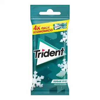 Pingo Doce Pastilha elástica extreme mentol trident - pack 4 promoção