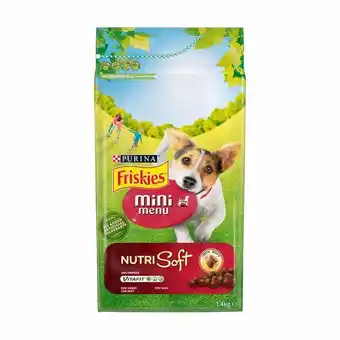 Pingo Doce Ração seca para cão mini sabor vaca nutrisoft friskies promoção