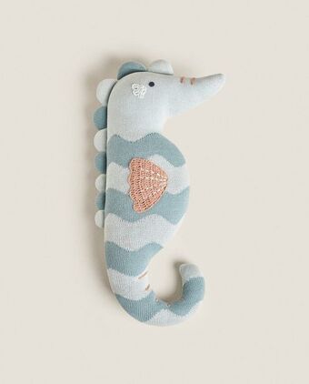 ZARA HOME Almofada cavalo-marinho promoção