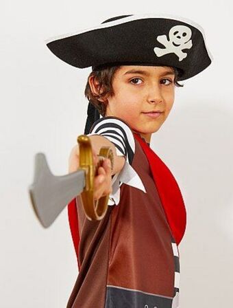 Chapéu de pirata criança