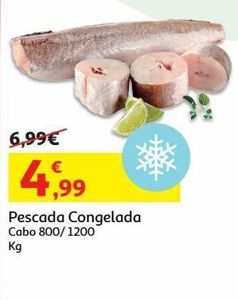 Auchan Pescada congelada cabo:800/1200 kg promoção