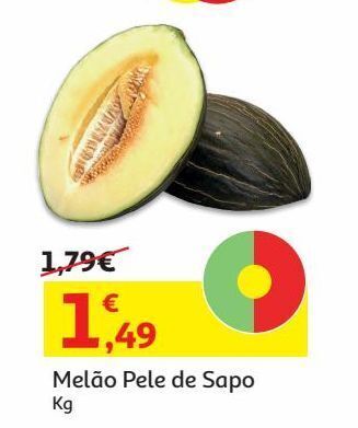 Auchan Melão pele sapo:kg promoção
