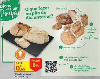 Auchan Pão de mistura promoção