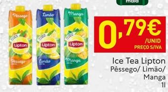 Recheio Chá gelado lipton promoção