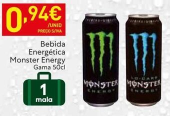 Recheio Bebida energética monster promoção