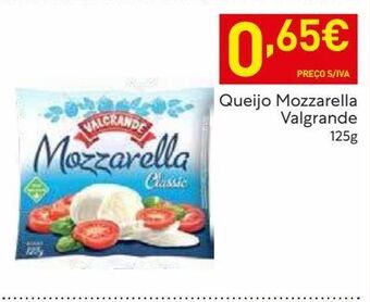 Recheio Mussarela promoção