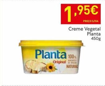 Recheio Margarina vegetal planta promoção