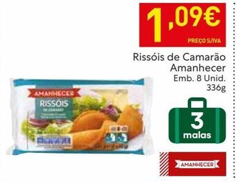 Recheio Rissóis amanhecer promoção