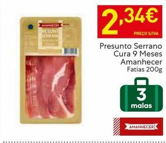 Recheio Presunto amanhecer promoção