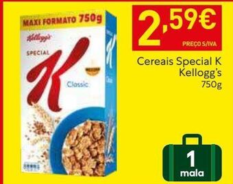 Recheio Cereais kellogg's promoção