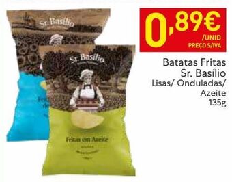 Recheio Batata chips promoção
