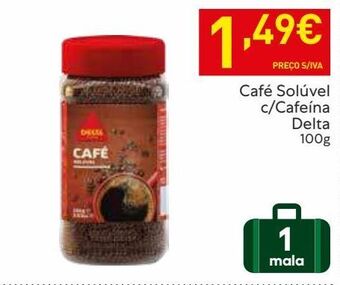 Recheio Café solúvel delta promoção