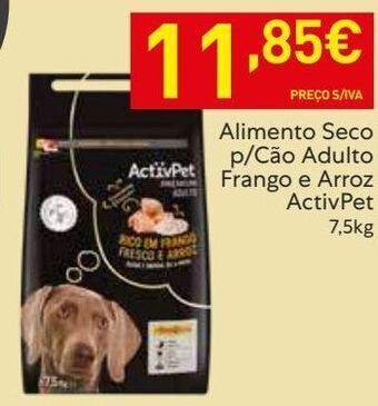 Recheio Ração para cães activpet promoção