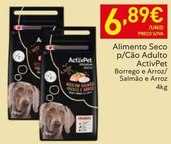 Recheio Ração para cães activpet promoção