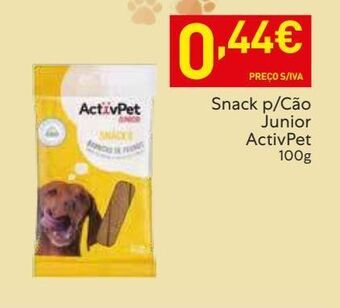 Recheio Ração para cães activpet promoção