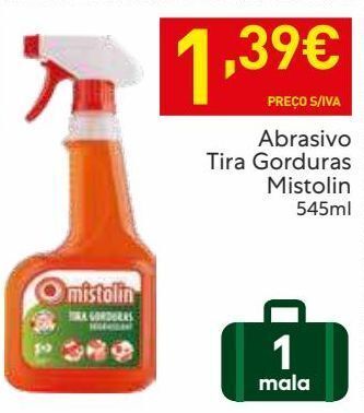 Recheio Limpadores mistolin promoção