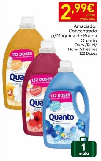 Recheio Amaciador quanto promoção