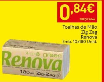 Recheio Toalhas umedecidas renova promoção