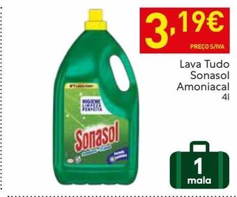 Recheio Detergente líquido sonasol promoção
