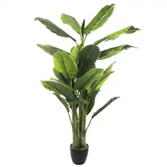 Hôma Planta bananeira artificial com vaso promoção