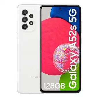 Tek4life Smartphone samsung galaxy a52s a528 5g 6gb/128gb dual sim awesome white promoção