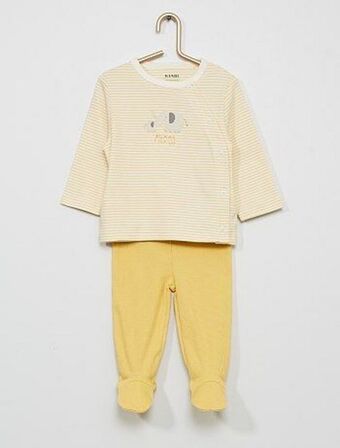 Pijama 'eco-conception' em algodão biológico