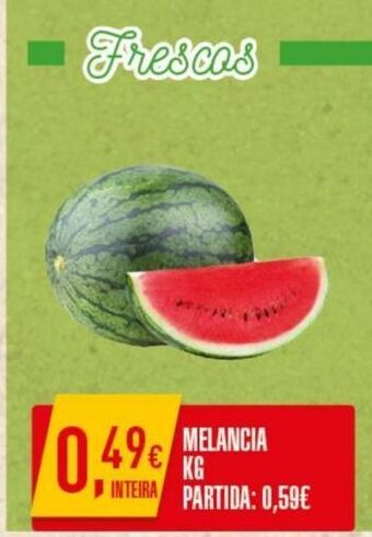 Miranda Supermercados Melancia promoção