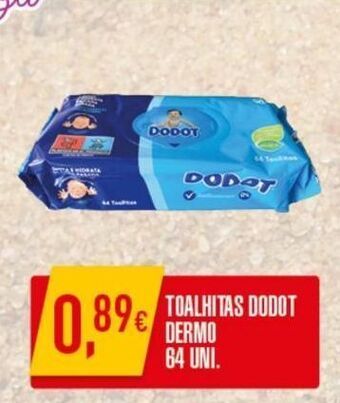 Miranda Supermercados Toalhas umedecidas dodot promoção