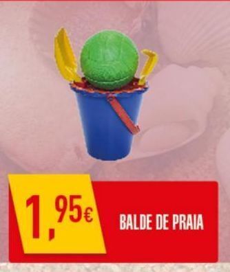 Miranda Supermercados Balde de praia promoção